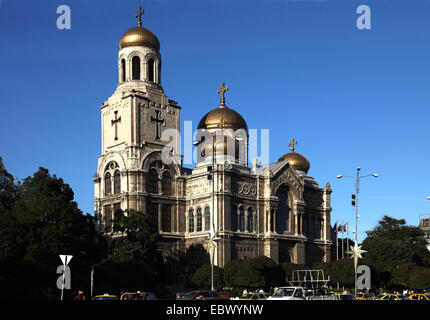 Cathédrale de l'Assomption de la Vierge, de la Bulgarie, Varna Banque D'Images