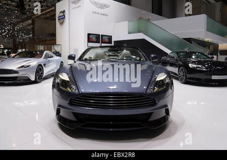 Aston Martin à la Genève International Motor Show 2014 Banque D'Images