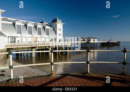 Penarth Pier, Penarth près de Cardiff, Vale of Glamorgan, Pays de Galles, Royaume-Uni. Banque D'Images