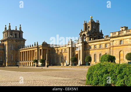 Château de Blenheim près d'Oxford, Royaume-Uni, Angleterre Banque D'Images