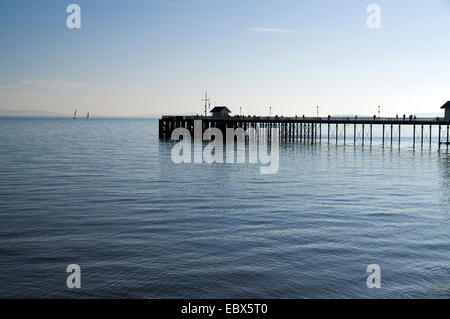 Penarth Pier, Penarth près de Cardiff, Penarth Pier, Penarth près de Cardiff, Vale of Glamorgan, pays de Galles du Sud, Royaume-Uni. Banque D'Images