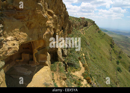 David Gareja monastère de montagne, Géorgie Banque D'Images