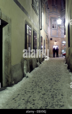 L'hiver dans le centre historique, l'Autriche, Vienne Banque D'Images