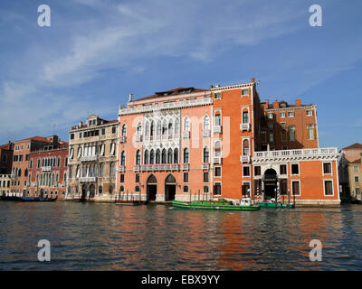 Grand Canal, Venise, Italie Banque D'Images