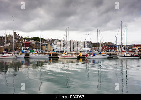 Port de Lerwick, Royaume-Uni, Ecosse, Shetland Lerwick Banque D'Images