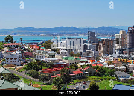 Vue sur Le Cap, Afrique du Sud, Cape Town Banque D'Images