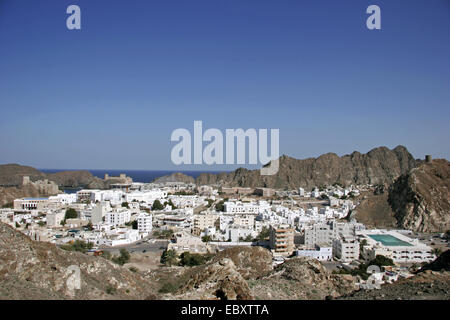 L'Oman, la vieille ville de Muscat Banque D'Images