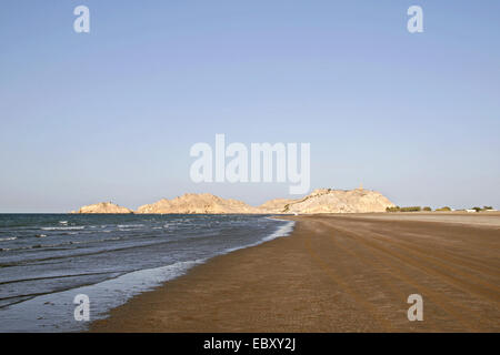 Oman, Al Sawadi Beach Resort Banque D'Images