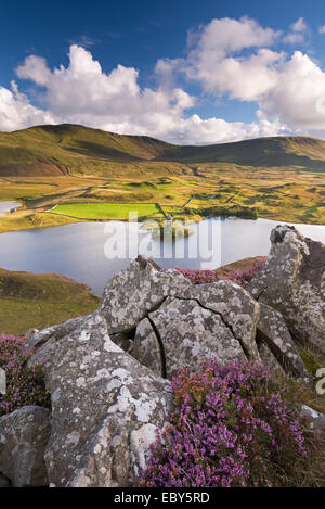 Cadair Idris Llynnau et Cregennen, Parc National de Snowdonia, Pays de Galles. L'automne (septembre) 2013. Banque D'Images