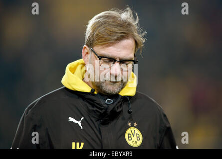 Dortmund, Allemagne. 5 déc, 2014. L'entraîneur de Dortmund JÜRGEN KLOPP avant le match de football de la Bundesliga entre Borussia Dortmund 1899 Hoffenheim et au Signal Iduna Park de Dortmund, Allemagne, 5 décembre 2014. Photo : Jonas Guettler/dpa/Alamy Live News Banque D'Images