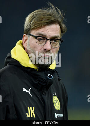 Dortmund, Allemagne. 5 déc, 2014. L'entraîneur de Dortmund JÜRGEN KLOPP avant le match de football de la Bundesliga entre Borussia Dortmund 1899 Hoffenheim et au Signal Iduna Park de Dortmund, Allemagne, 5 décembre 2014. Photo : Jonas Guettler/dpa/Alamy Live News Banque D'Images