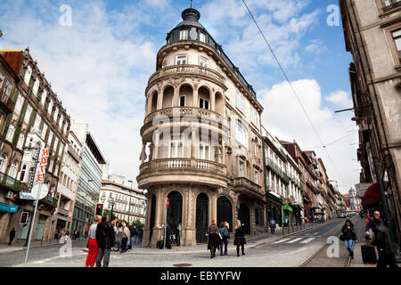 L'architecture élégante à Porto Banque D'Images