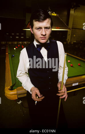 Alex 'Imperial' Higgins. Deux fois l'ancien champion du monde de snooker. 1972 Banque D'Images