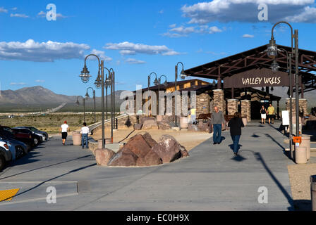 Valley Wells Safety Rest Area Californie États-Unis. Banque D'Images