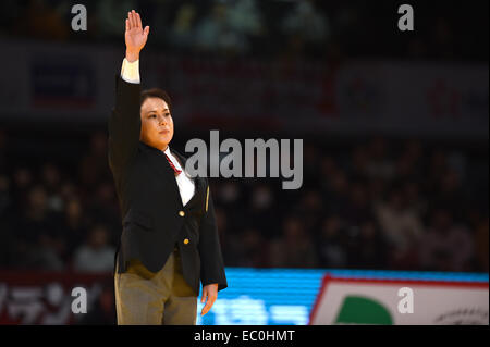 Tokyo Metropolitan Gymnasium, Tokyo, Japon. 6e déc, 2014. Arbitre, 6 décembre 2014 - Judo : IJF Grand Slam Tokyo 2014 Tournoi International de Judo à Tokyo Metropolitan Gymnasium, Tokyo, Japon. © AFLO SPORT/Alamy Live News Banque D'Images