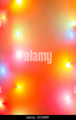 Flou artistique abstrait flou d'arrière-plan les lumières multicolores Banque D'Images