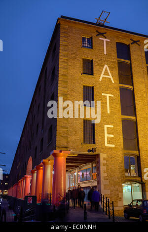 La Tate Liverpool building à l'Albert Dock UK Banque D'Images