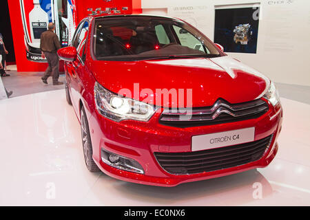 Genève - le 8 mars : la Citroën C4 sur l'affichage à la 81e, Geneva Palexpo Salon International de l'automobile le 8 mars, 2011 à Genève, Suisse Banque D'Images