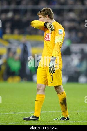 Moenchengladbach, Allemagne. 6e déc, 2014. 1. Fussball-Bundesliga, ligue allemande de football 2014/2015 journée 14 Borussia Moenchengladbach, Mšnchengladbach (, Gladbach) vs Hertha BSC Berlin ---Thomas Kraft © kolvenbach/Alamy Live News Banque D'Images