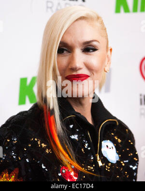 Los Angeles, Californie, USA. 5 déc, 2014. GWEN STEFANI lors d'arrivées de la RADIO KIIS FM Jingle Ball concert de Noël. © Jesse Grant/Globe Photos/ZUMAPRESS.com/Alamy Live News Banque D'Images