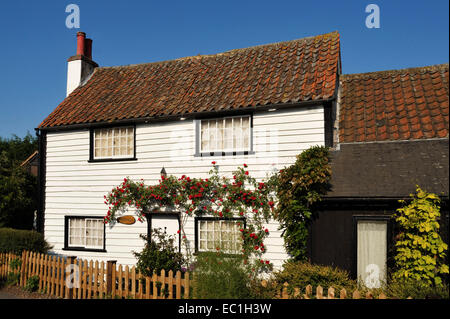 Joe Gargery's forge et forgeron's cottage, de grandes attentes, à Chalk, près de Rochester, Kent, où le romancier Charles Banque D'Images