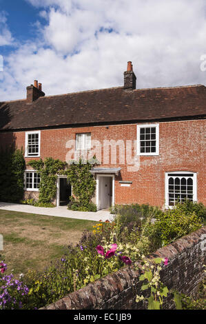 Maison de Jane Austen, Chawton, Alton, HAMPSHIRE GU34 1SD . La maison de Jane Austen à partir de 1809 pour les 8 dernières années de sa vie. Banque D'Images