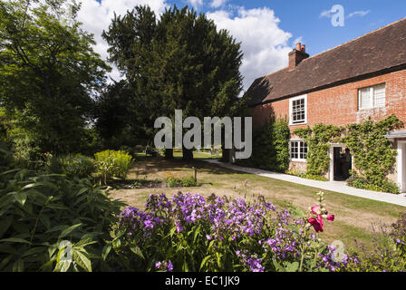 Maison de Jane Austen, Chawton, Alton, HAMPSHIRE GU34 1SD . La maison de Jane Austen à partir de 1809 pour les 8 dernières années de sa vie. Banque D'Images