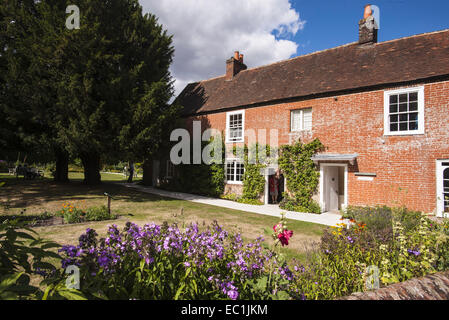 Maison de Jane Austen, Chawton, Alton, HAMPSHIRE GU34 1SD . La maison de Jane Austen à partir de 1809 pour les 8 dernières années de sa vie. Banque D'Images