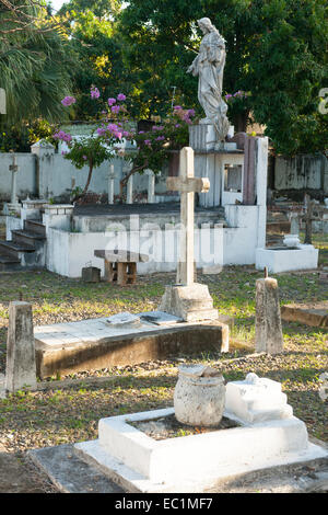 Dominikanische Republik, Santo Domingo, la Plaza de la Indepedencia, Cementerio de la Avenida Banque D'Images