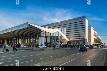 La gare Roma Termini, la gare centrale, 1948-1951, Rione Esquilino XV, Rome, Latium, Italie Banque D'Images