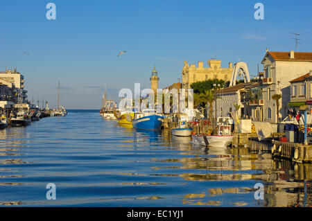 Le Grau du Roi, Petit Camargue, Gard, Languedoc-Roussillon, France, Europe Banque D'Images