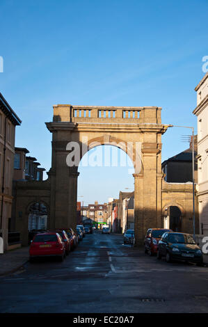 Wellington Wellington Arch Road Town Victorian Banque D'Images