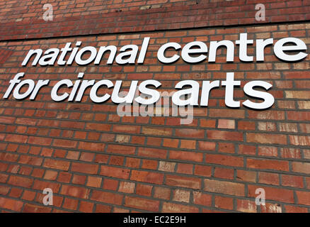 Centre national des Arts du Cirque, Hoxton, Londres Banque D'Images