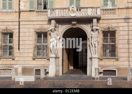 Castiglioni palace, place Sordello, Mantoue, Lombardie, Italie Banque D'Images