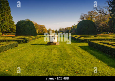 Anglais (officielle) jardin du château de Lednice Banque D'Images