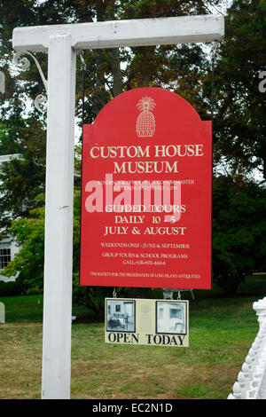 Custom house museum à Sag Harbor long island New York Banque D'Images