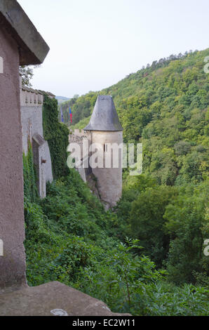 Château Royal de Karlstejn en République Tchèque Banque D'Images