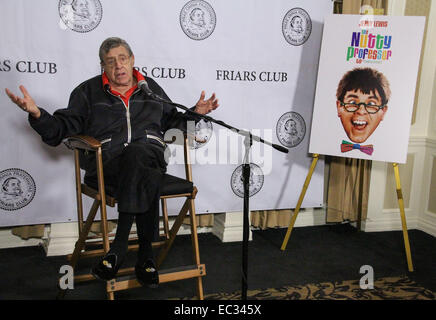 Jerry Lewis assiste à la célébration du Club frères Jerry Lewis et le 50e anniversaire de "La Professeur Maboul' à New York Friars Club comprend : Jerry Lewis Où : New York, United States Quand : 05 Juin 2014 Banque D'Images