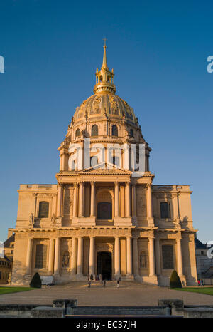 France, Paris, l'Hôtel des Invalides, chapelle de Saint-Louis-des Invalides Banque D'Images