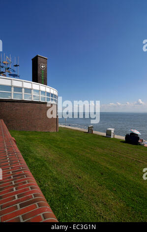 Lido et ses environs, Wilhelmshaven, Allemagne Banque D'Images