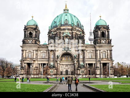 La Cathédrale de Berlin, Berliner Dom, Banque D'Images