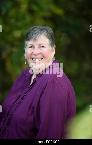 Patricia Duncker : l'écrivain britannique, romancier, auteur, universitaire, professeur de littérature contemporaine, Université de Manchester, UK Banque D'Images