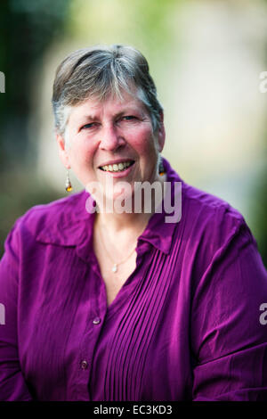 Patricia Duncker : l'écrivain britannique, romancier, auteur, universitaire, professeur de littérature contemporaine, Université de Manchester, UK Banque D'Images