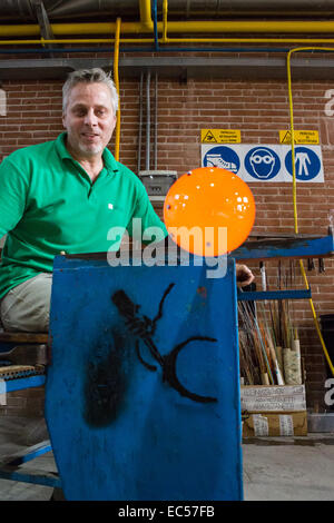 L'École du verre de Murano Abate Zanetti Banque D'Images