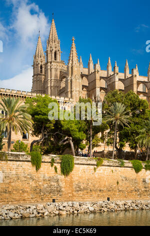 Cathédrale de Palma de Mallorca, Espagne Banque D'Images