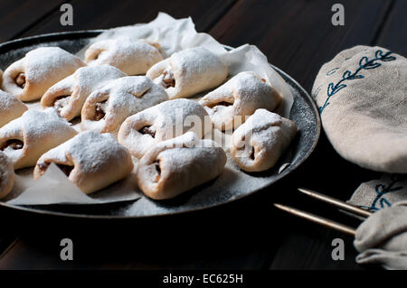 Les cookies avec garniture Banque D'Images