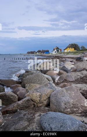 Graswarden la péninsule, Heiligenhafen, mer Baltique, district Ostholstein, Schleswig-Holstein, Allemagne, Europe Banque D'Images