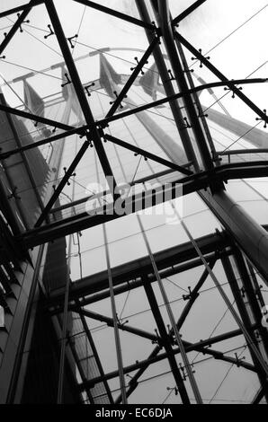 À l'atrium dans la ville de la ville de Londres, Angleterre Banque D'Images