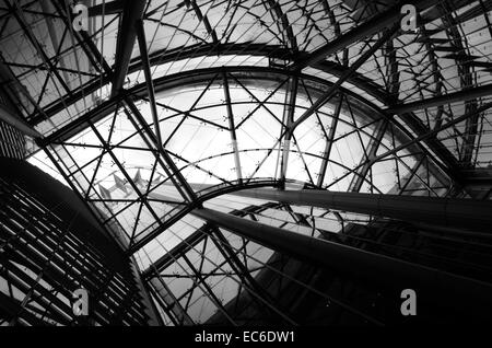 À l'atrium dans la ville de la ville de Londres, Angleterre Banque D'Images