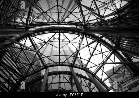 À l'atrium dans la ville de la ville de Londres, Angleterre Banque D'Images